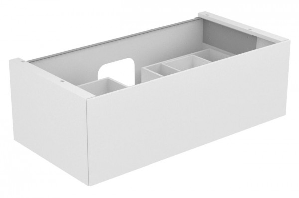 Vanity Unit Built-In Basin Keuco Edition 11 1 drawer, Central washbasin 1050x350x535mm Anthracite