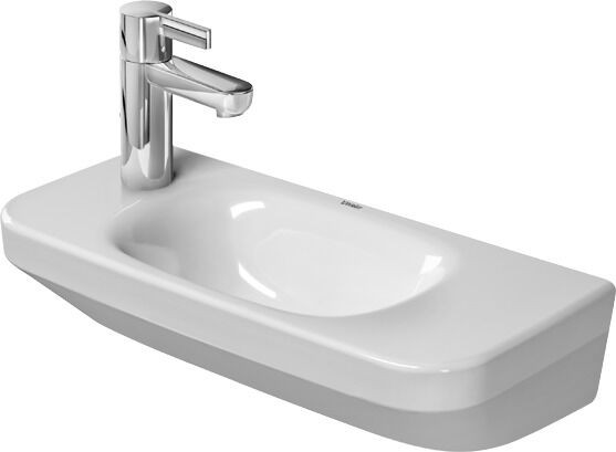 Duravit DuraStyle Hand Wash Basin 500mm 713500 White | Left