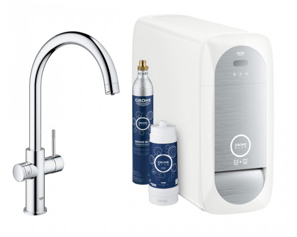 Grohe Starter Kit Bluetooth/WIFI Outlet C Blue Home Chrome 31455001