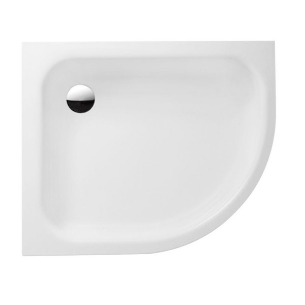 Bette Quadrant Shower Tray with apron Corner White 800x1200x65mm 8914-000