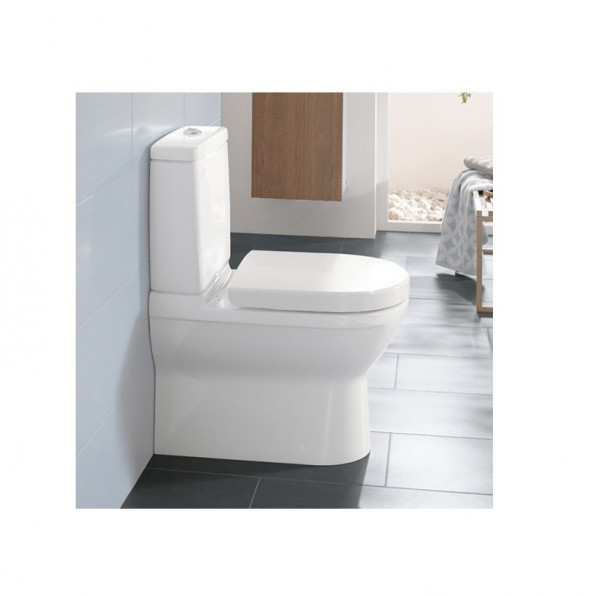 Villeroy and Boch Close Coupled Toilet O.Novo Toilet Washdown (565810) Standard