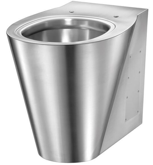 Delabie Public Toilet BCN P vertical Outlet Stainless Steel 110100