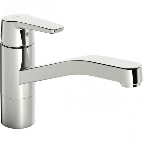 Kitchen Mixer Tap Hansa POLO Low pressure for open water heater Chrome