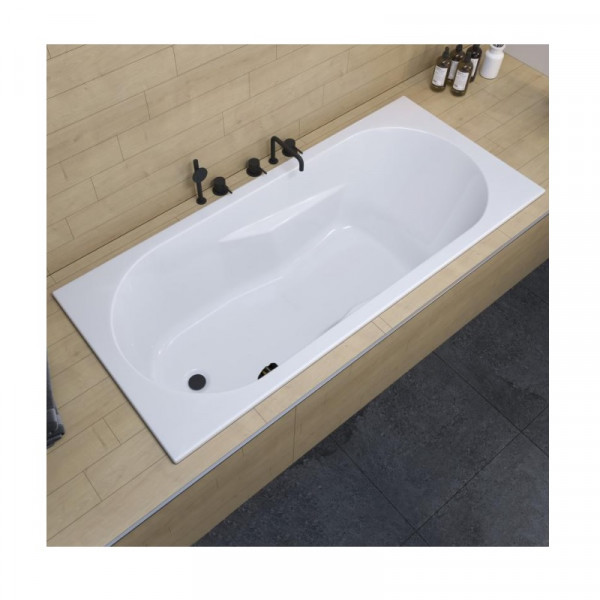 Riho Oval Bath Lazy left 800x480x1800mm White