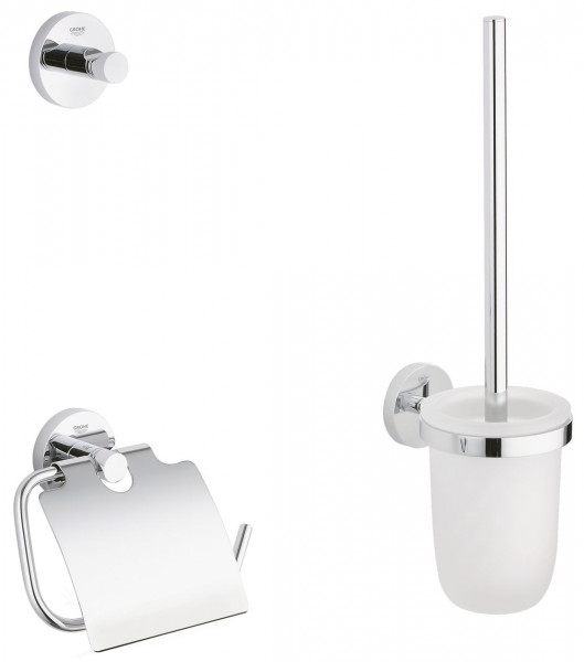 Grohe Essentials Bathroom Accessories Set Toilet 3 en 1