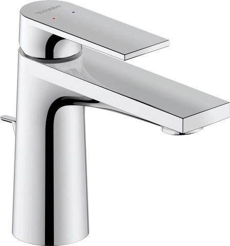 Small Basin Tap Duravit Tulum by Starck S With pull tab Chrome