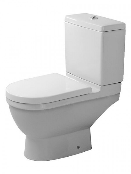 Duravit Close Coupled Toilet Starck 3 Horizontal Outlet White Horizontal Outlet 126090000