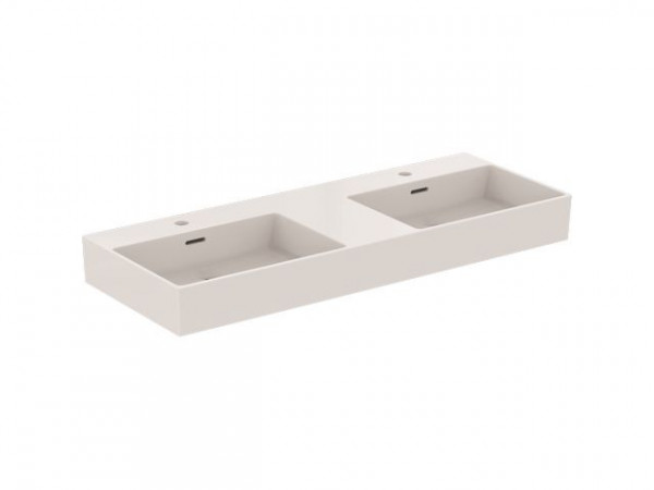 Ideal Standard Double Basin EXTRA 1 hole with overflow 1200x150x450mm White