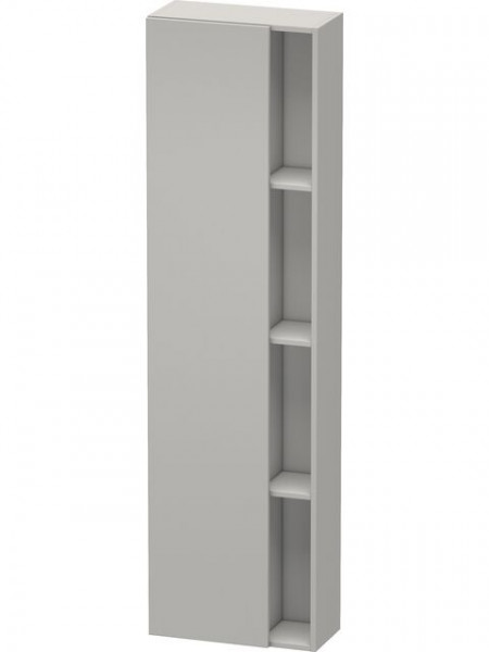 Duravit Tall Bathroom Cabinets DuraStyle Hinges on the left 1800x500x240mm Concrete Grey Matt