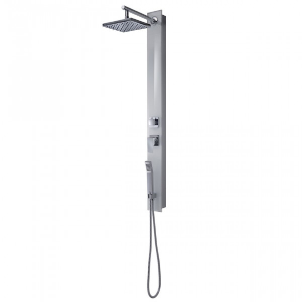 Gedy Thermostatic Shower STYLE 1300x200x410mm Silver