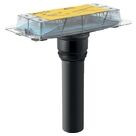 Geberit Shower Drain Cleanline Roughing, for shower floor gutters, floor by floor-carrying system