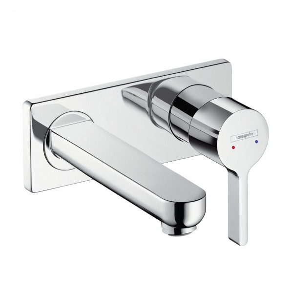 Hansgrohe Metris S Single Lever Basin tap with short spout for exposed installation