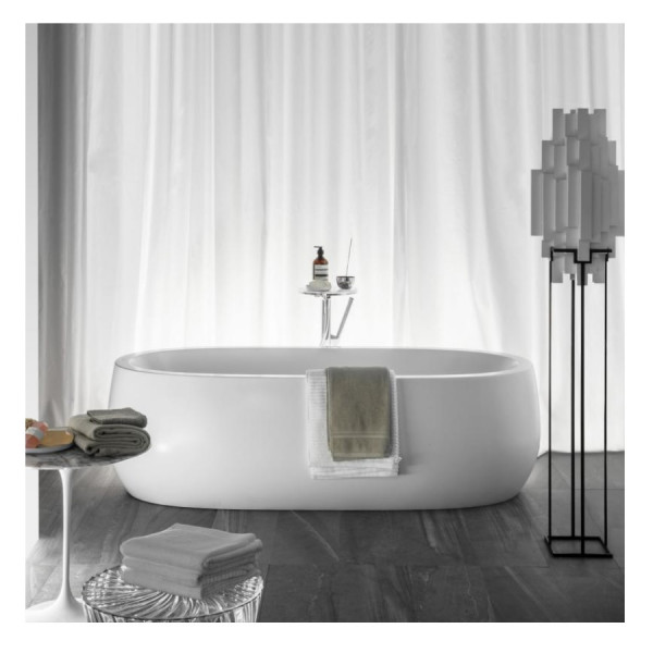 Freestanding Bath Laufen ALESSI ONE 1830x870x530mm White