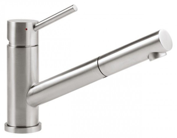 Villeroy and Boch Pull Out Kitchen Tap Como 212x183mm Low Pressure Stainless Steel