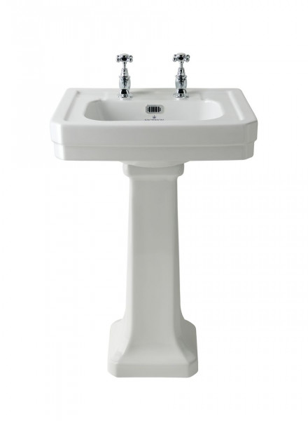 Freestanding Basin Bayswater Victrion White 540 mm | 2 Tap Holes