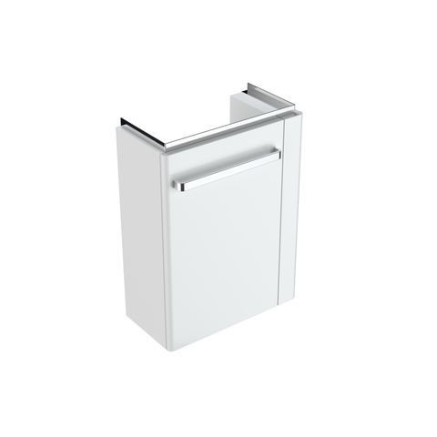 Geberit Vanity Unit Renova Compact For Cloakroom Basin Towel Holder On The Right White