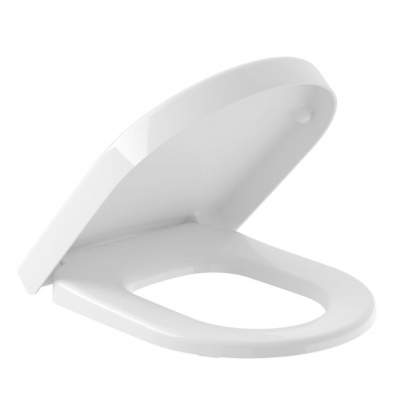 Villeroy and Boch D Shaped Toilet Seat Subway (9M55S1) Alpine White