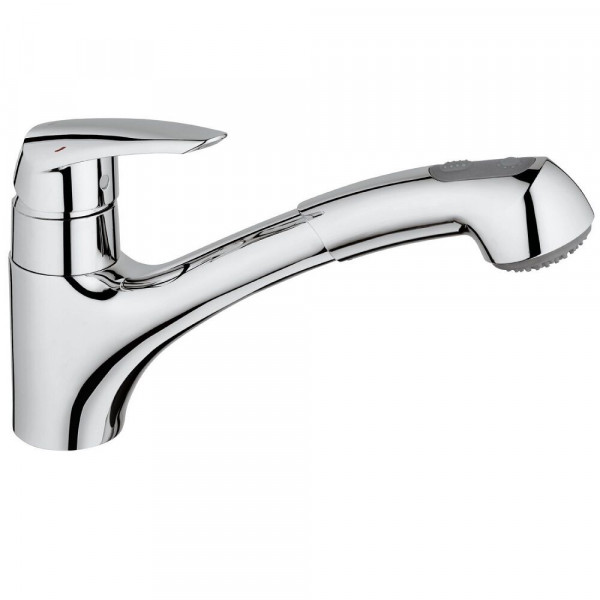 Grohe Pull Out Kitchen Tap Eurodisc