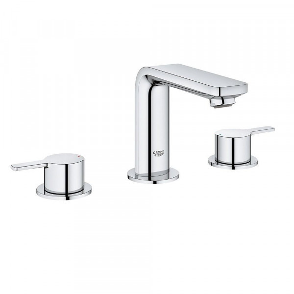 Grohe Basin Mixer Tap Lineare Three - hole 1/2"M - Size