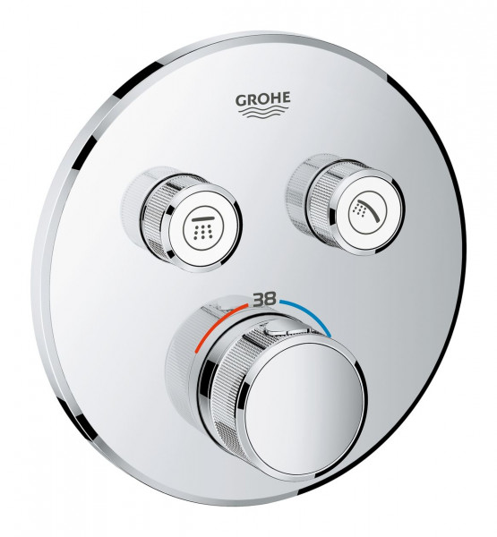 Grohe Grohtherm SmartControl Thermostatic Shower Mixer for concealed installation with 2 valves 29119000
