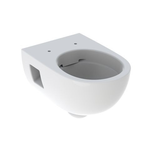 Geberit Wall Hung Toilet Renova Pan  Rimless Hollow bottom 360x330x530mm White
