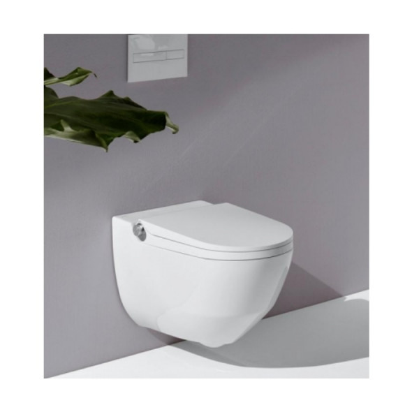 Soft Close Toilet Seat Laufen CLEANET RIVA Quick Release White