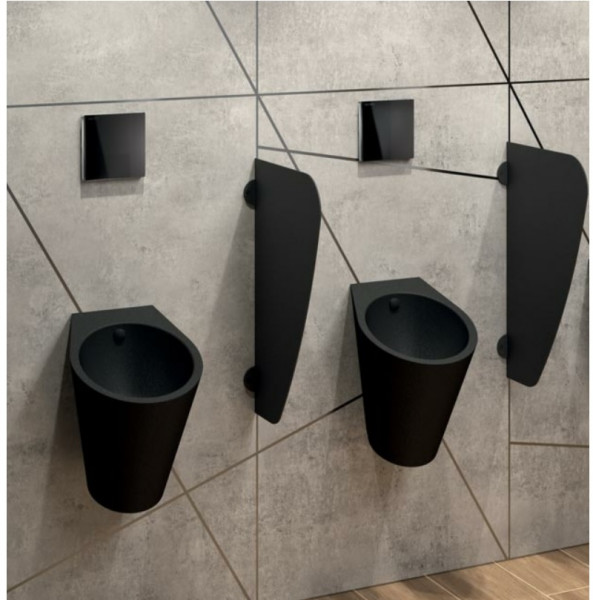 Delabie Urinal Polished Stainless Steel 420 x 290 mm 135710BK