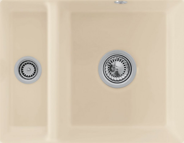 Villeroy and Boch Undermount Sink Subway 60 XU Manual Draining Ivory CeramicPlus