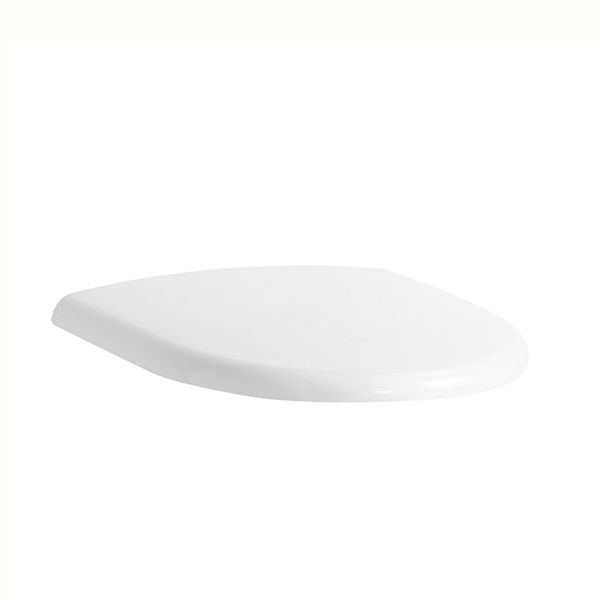 D Shaped Toilet Seat Laufen MODERNA R Quick Release White