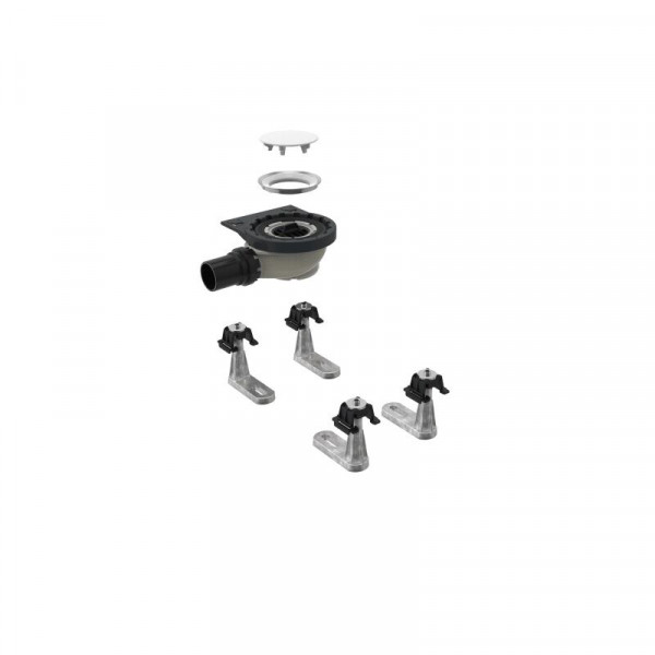 Geberit Steplano Flush mounting kit for Setaplano shower tray, water seal 30mm 154021001