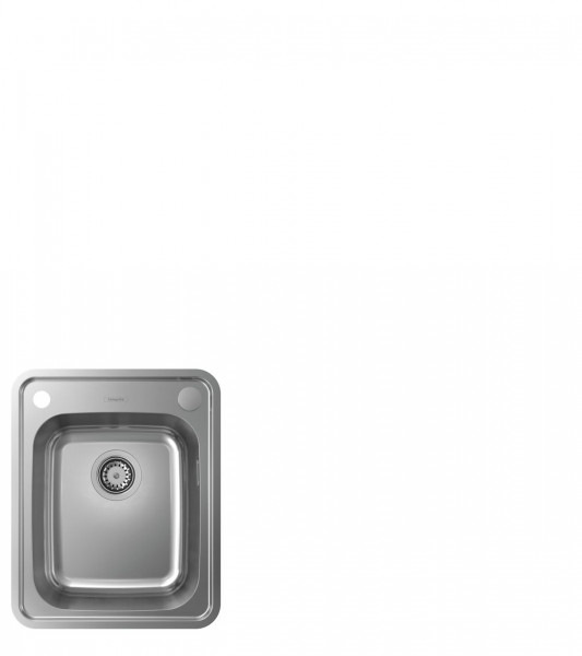 Hansgrohe Undermount Sink S41 S412-F340 420x520x215mm