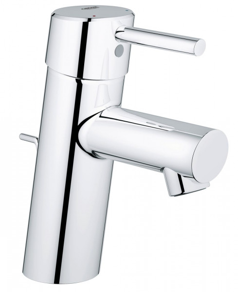Grohe Basin Mixer Tap Concetto 1/2" S-Size 3220410E with pop-up waste set