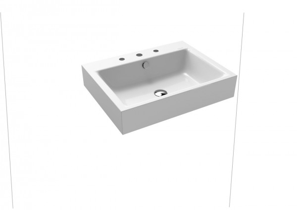 Kaldewei Wall-mounted wash basin with overflow Puro 901406003001