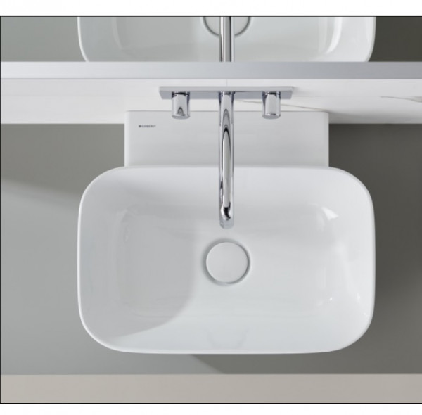 Cloakroom Basin Geberit ONE 500x425mm White KeraTect