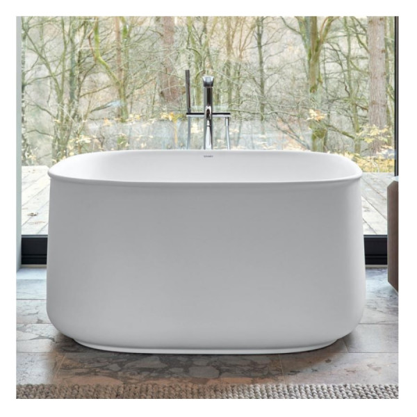 Double Bath Duravit Zencha 1250x1250x630mm White Matt