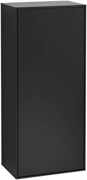 Villeroy and Boch Wall Mounted Bathroom Cabinet Finion 418x936x270mm Black matte Lacquer G56000PD
