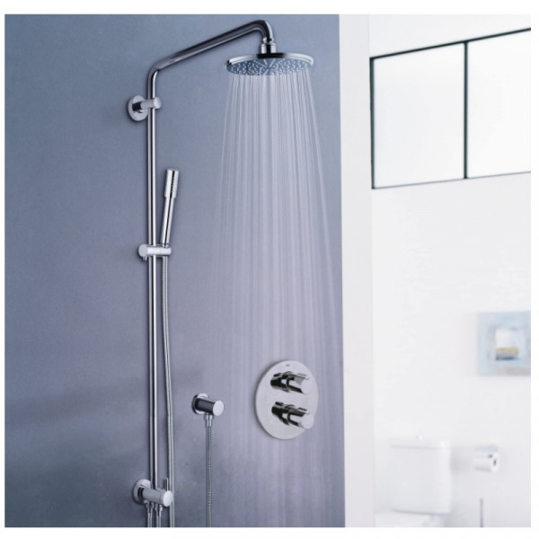 Grohe Thermostatic Shower Rainshower 210 with Diverter & 450mm Shower Arm