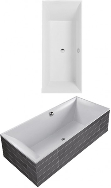 Villeroy and Boch Standard Bath Squaro 1800x800x525mm White Alpin