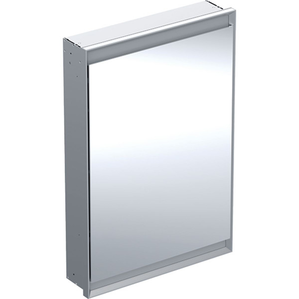 Bathroom Mirror Cabinet Geberit ONE Flush-mounted, 1 Door hinged on the right 600x900mm Aluminium