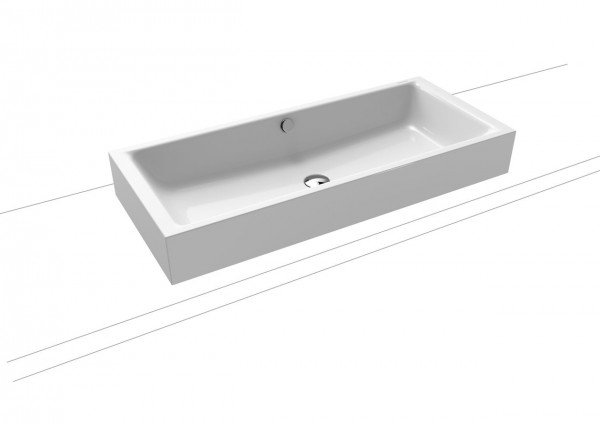 Countertop wash basin Kaldewei , model 3176 with overflow Puro (909206003001)