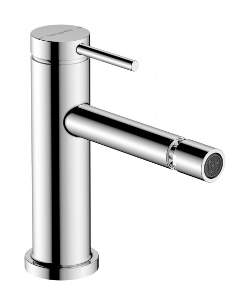 Single Hole Mixer Tap Hansgrohe Tecturis S waste puller 140mm Chrome