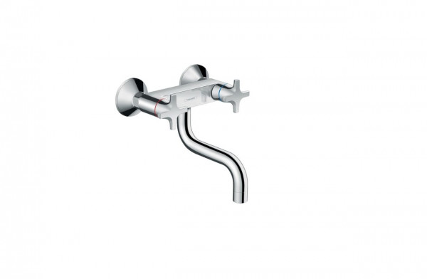 Hansgrohe Wall Mounted Kitchen Tap Logis low-spout