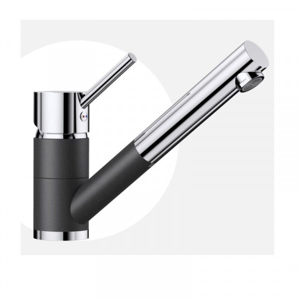 Blanco Pull Out Kitchen Tap ANTAS-S Anthracite/Chrome