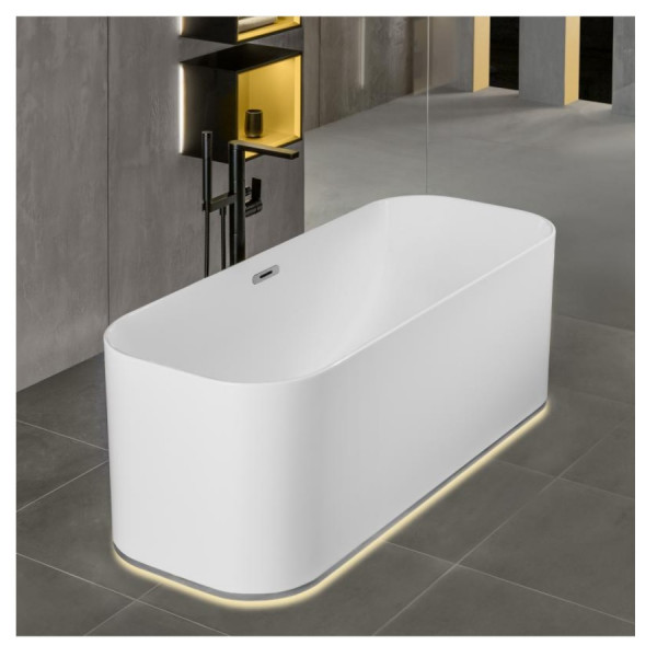 Villeroy and Boch Freestanding Bath Finion 1700x700mm Alpine White | Design Ring and Emotion