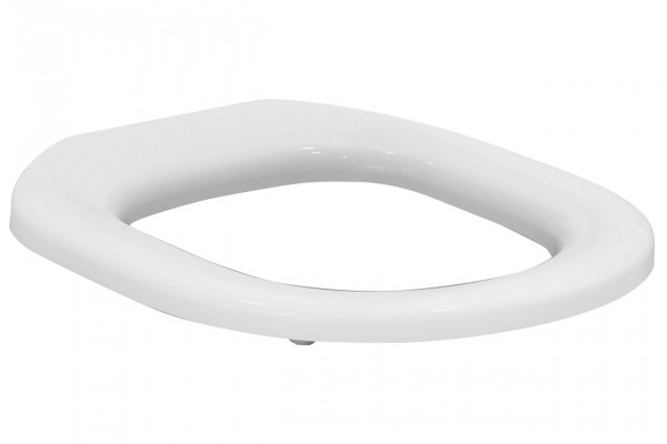 Ideal Standard D Shaped Toilet Seat Connect Freedom White Plastic without cover Duroplast E821801