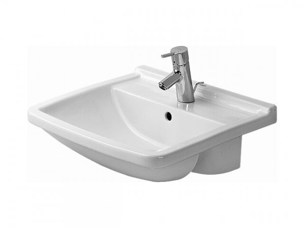 Duravit Starck 3 Semi-Recessed Washbasin designed 310550000