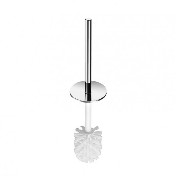 Keuco Toilet brush with handle Edition 400 ø98x429mm Brushed Nickel