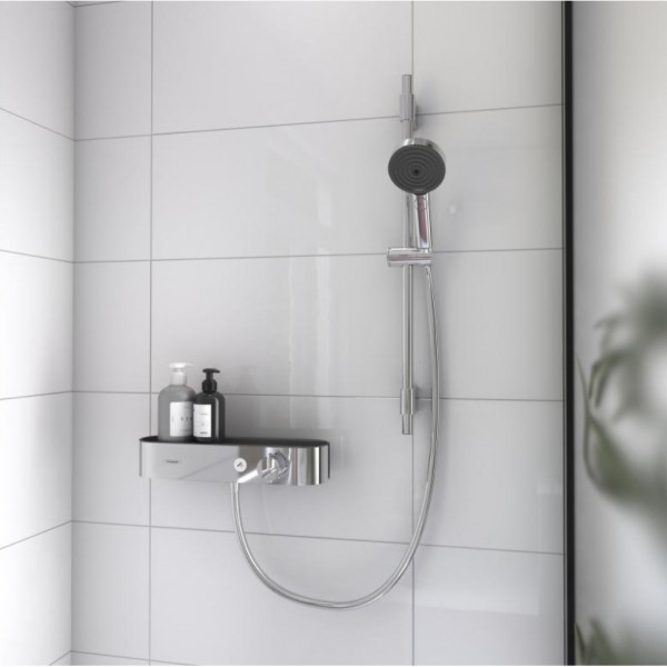 Shower Set Hansgrohe Pulsify 3jet Relaxation 650mm with Thermostatic Mixer Chrome