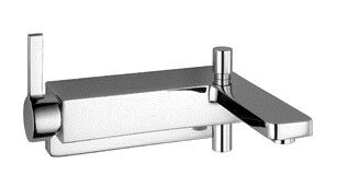 Villeroy and Boch LULU By Dornbracht  Single-lever bath/ Wall Mounted Tap for wall mounting without pop up waste 33200710-00