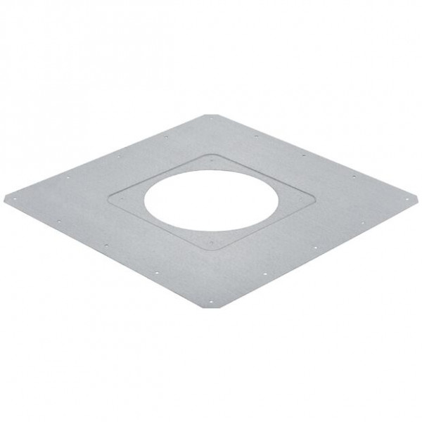 Geberit Fixings Pluvia Mounting plate with mounting flange, for waterproofing coatings